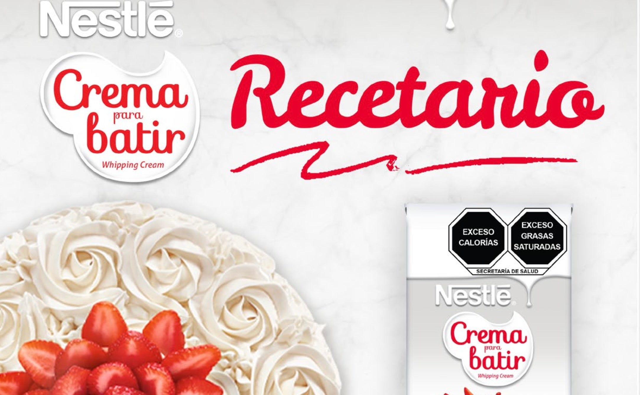 Recetario de lácteos: Crema para Batir NESTLÉ®