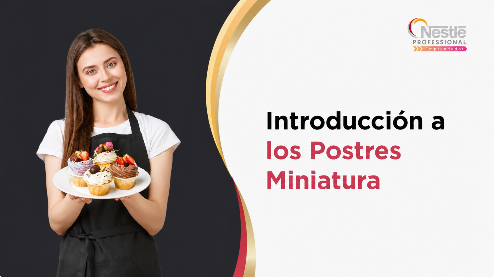 Introducción a los postres miniatura